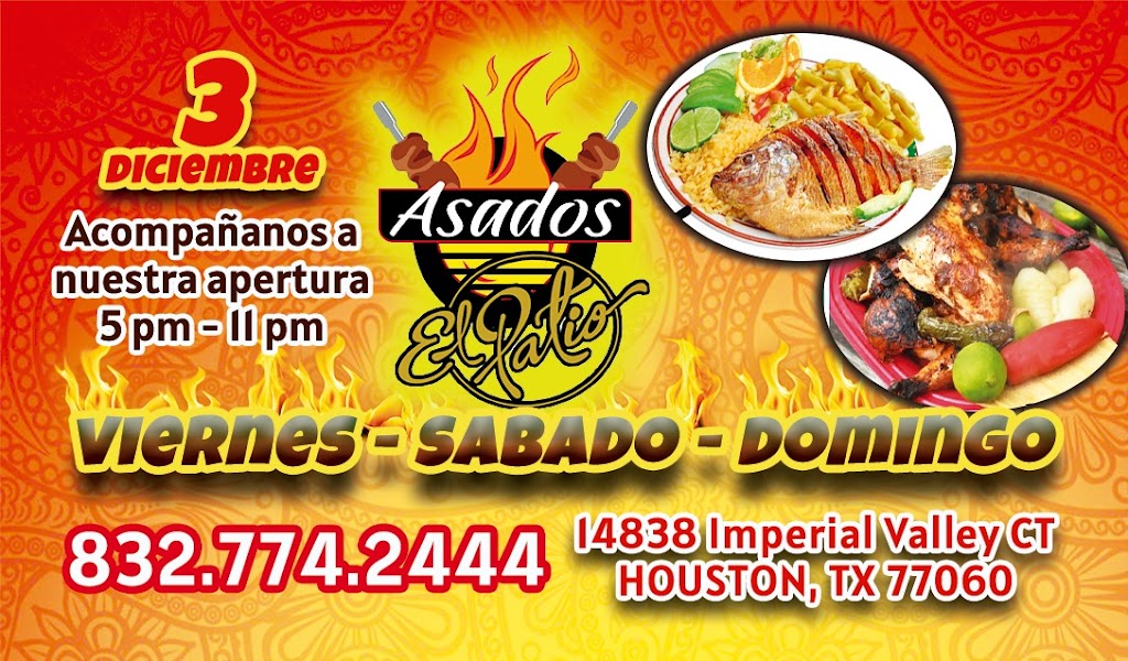 Asados El patio - Restaurant | 14838 Imperial Valley Ct, Houston, TX ...