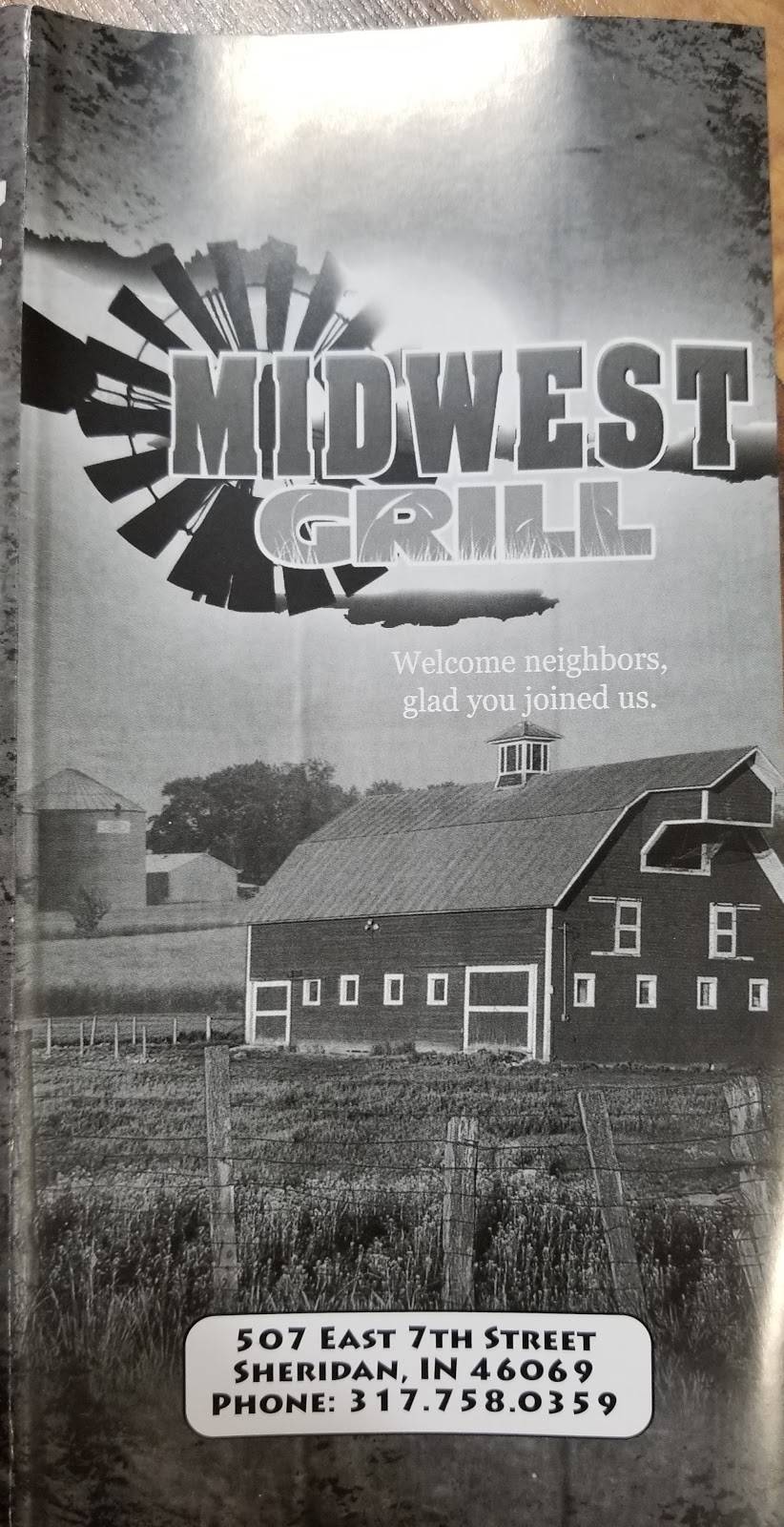 Midwest Grill | restaurant | 507 E 7th St, Sheridan, IN 46069, USA | 3177580359 OR +1 317-758-0359