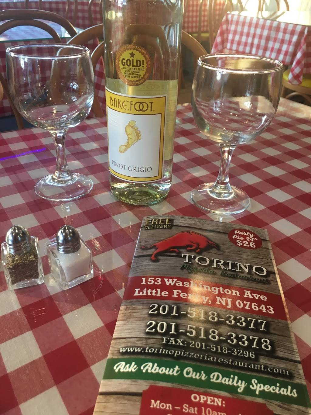 Torino Pizzeria Restaurant | meal delivery | 153 Washington Ave, Little Ferry, NJ 07643, USA | 2015183377 OR +1 201-518-3377