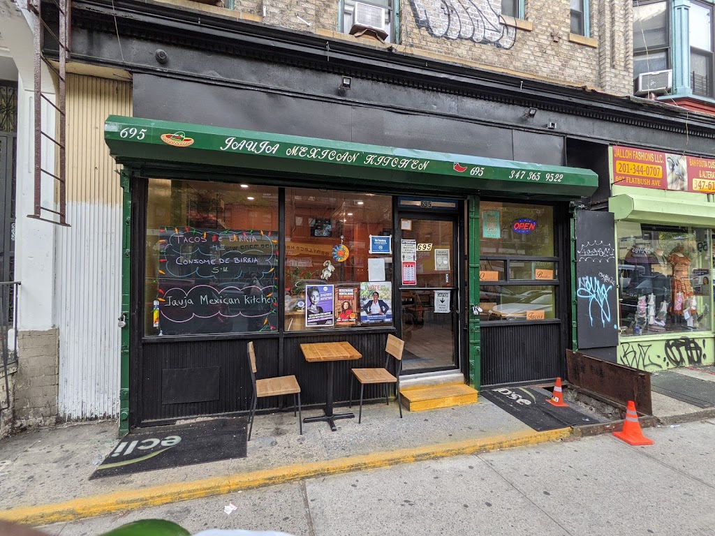 Jauja Mexican Kitchen | restaurant | 695 Flatbush Ave, Brooklyn, NY 11225, USA | 3473659522 OR +1 347-365-9522