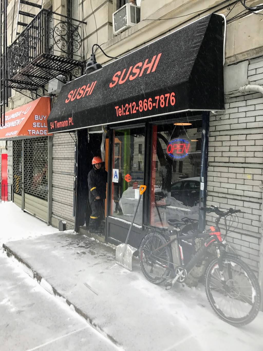 Sushi Sushi | restaurant | 1504 Amsterdam Ave, New York, NY 10031, USA | 2128667876 OR +1 212-866-7876