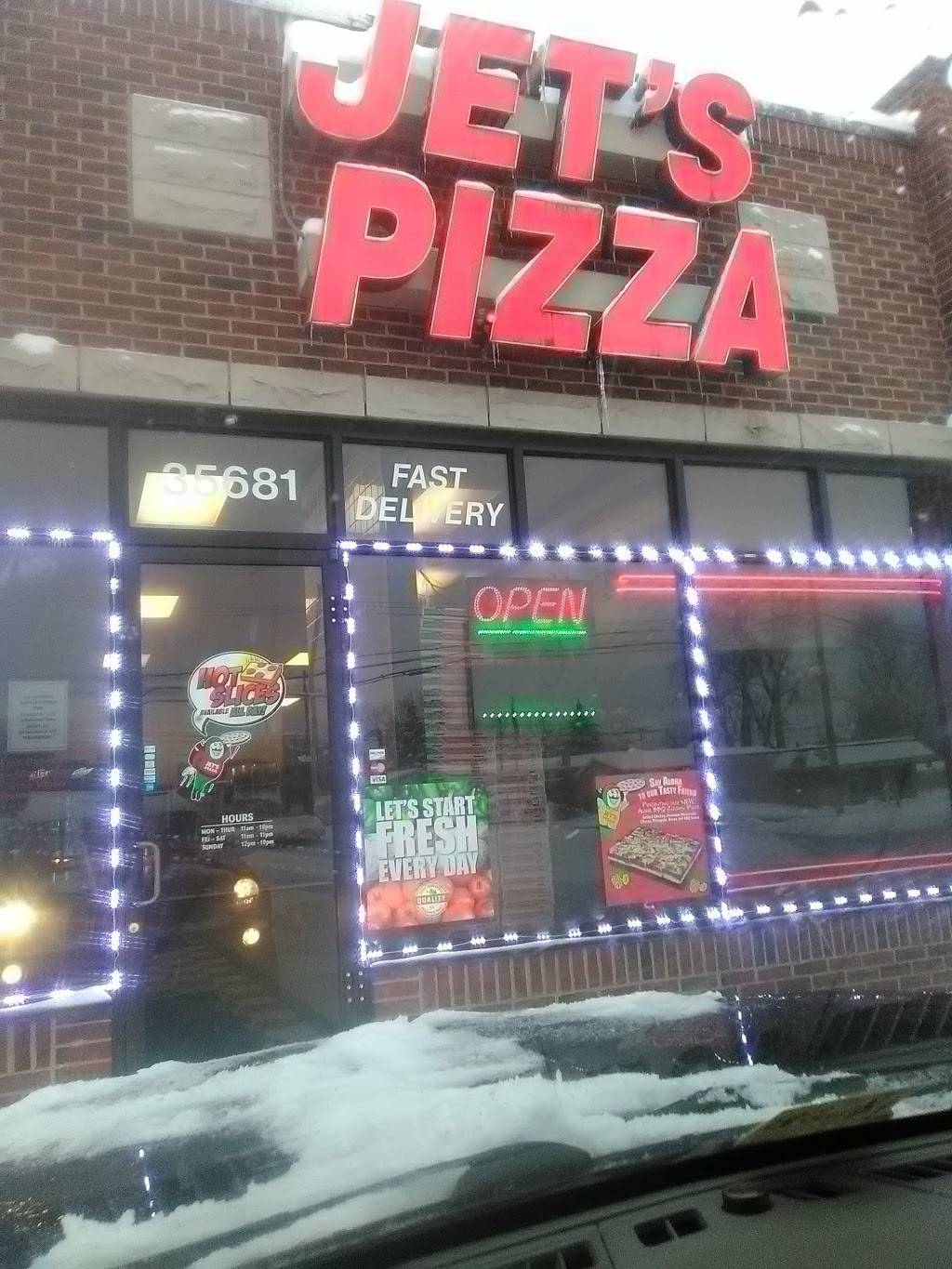 Jets Pizza | meal delivery | 35681 Van Born Rd, Romulus, MI 48174, USA | 7347285387 OR +1 734-728-5387