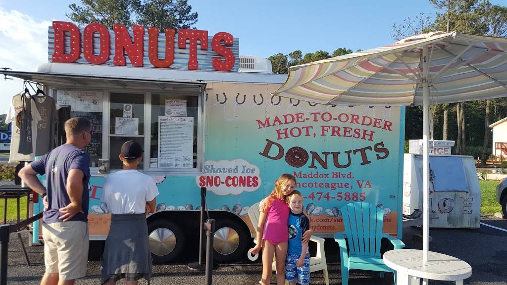 Sandy Pony Donuts | bakery | 6300 Maddox Blvd, Chincoteague, VA 23336, USA | 4104745885 OR +1 410-474-5885