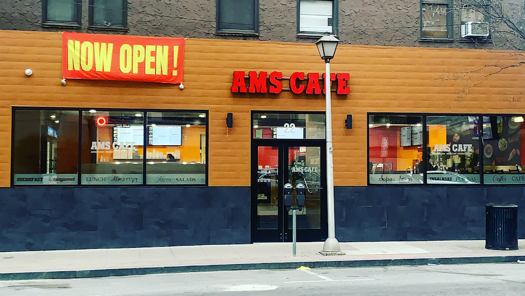 AMS CAFE Restaurant 22 E Post Rd, White Plains, NY