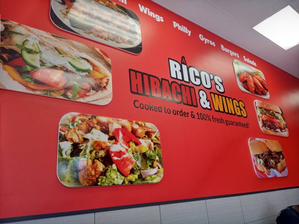 Rico’s Hibachi & Wings 805 W Lanier Ave ste. A, Fayetteville, GA