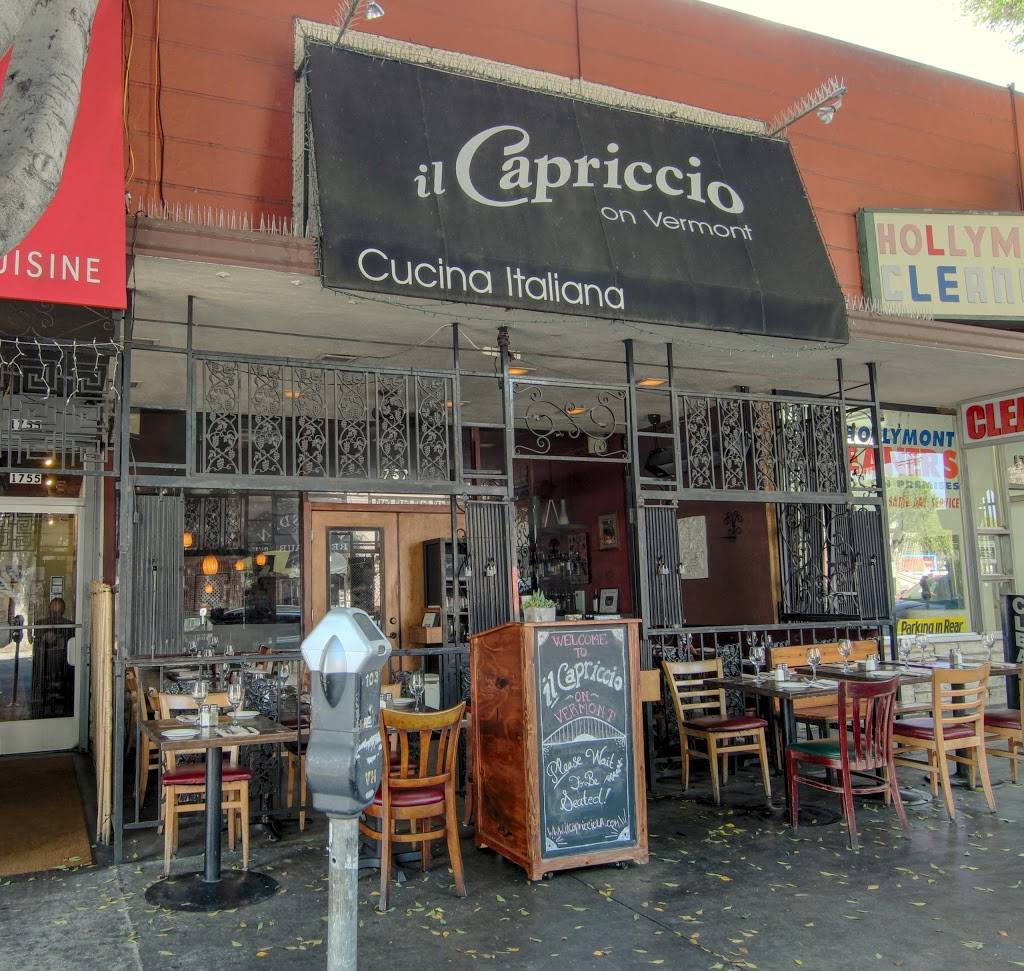 Il Capriccio | meal delivery | 1757 N Vermont Ave, Los Angeles, CA 90027, USA | 3236625900 OR +1 323-662-5900