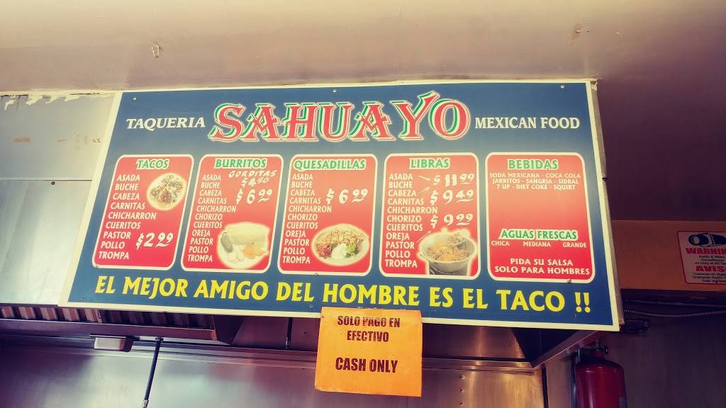 Taqueria Sahuayo Mexican Food | restaurant | 2056 S Main St, Santa Ana, CA 92707, USA | 7147140066 OR +1 714-714-0066