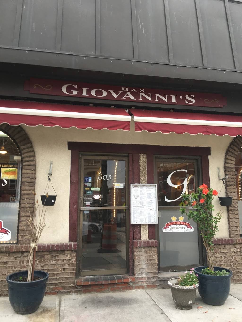 H&S Giovannis Restaurant & Pizzeria | restaurant | 603 Washington St, Hoboken, NJ 07030, USA | 2017144232 OR +1 201-714-4232