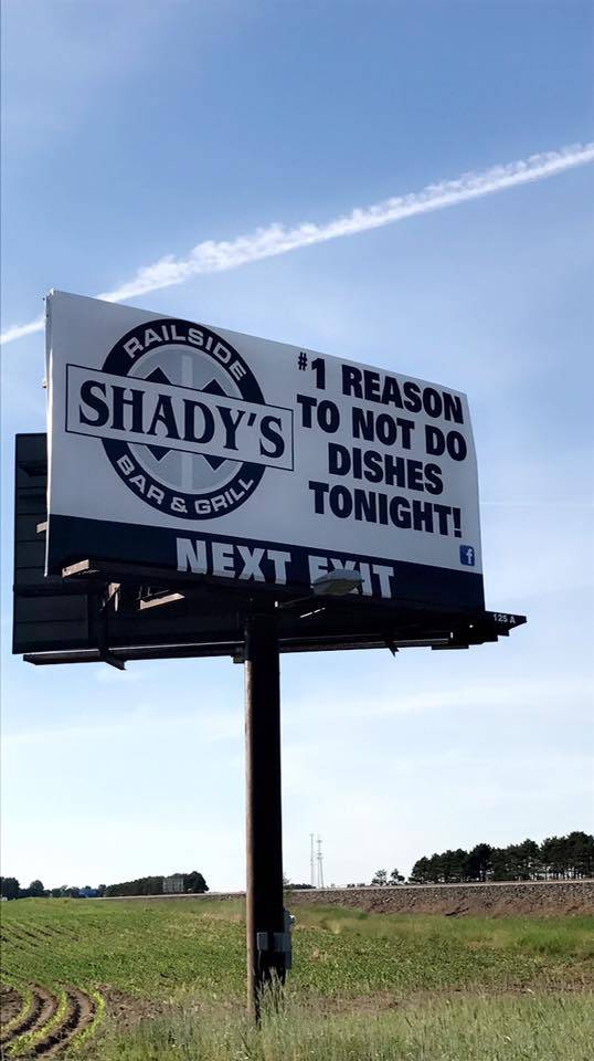 Shadys Railside | restaurant | 30 Division St N, Rice, MN 56367, USA | 3203935454 OR +1 320-393-5454