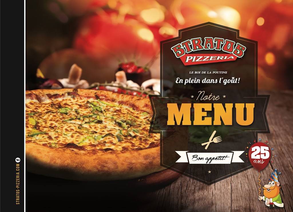 Stratos Pizzeria | meal delivery | 260 12e Avenue N, Sherbrooke, QC J1E 2W4, Canada | 8195735555 OR +1 819-573-5555