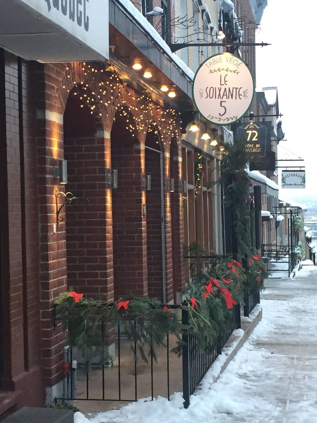 Le Soixante 5 | restaurant | 78 Côte du Passage, Lévis, QC G6V 5S7, Canada | 4188386800 OR +1 418-838-6800