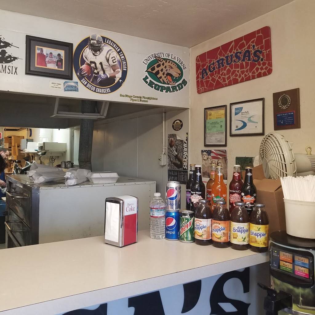 Agrusa's Super Sandwiches Restaurant 1606 E Valley Pkwy, Escondido