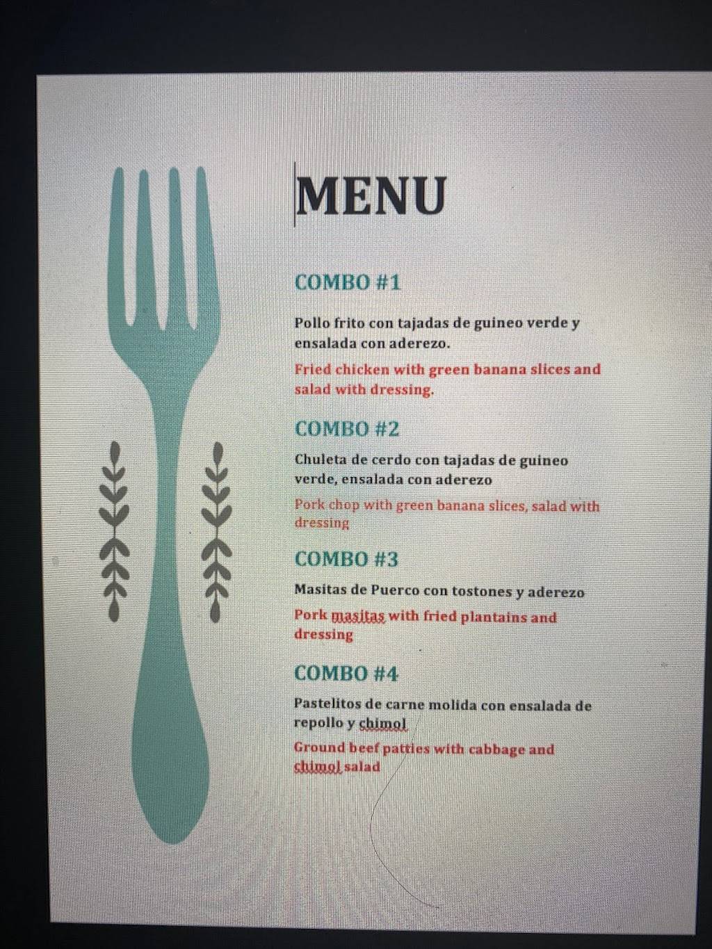Mimis Delicious, comida hondureña, pollo con tajadas, chuleta c | restaurant | 1860 Lily Valley Dr, Lawrenceville, GA 30045, USA | 7708715807 OR +1 770-871-5807