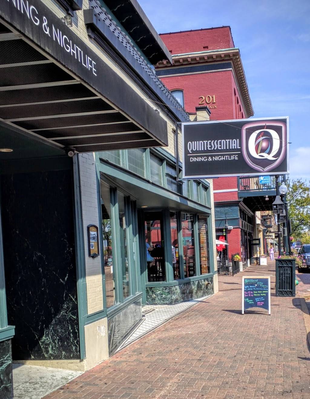 Quintessential Dining and Nightlife | night club | 149 N Main St, St Charles, MO 63301, USA | 6364432211 OR +1 636-443-2211