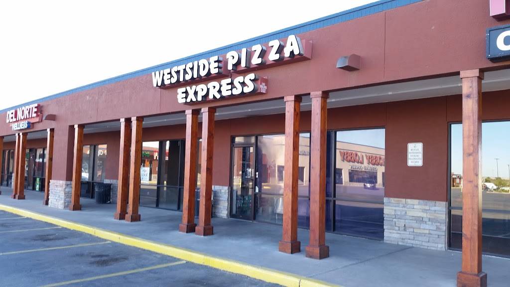 Westside Pizza Express - Meal delivery | 7930 N Mesa St # B13, El Paso