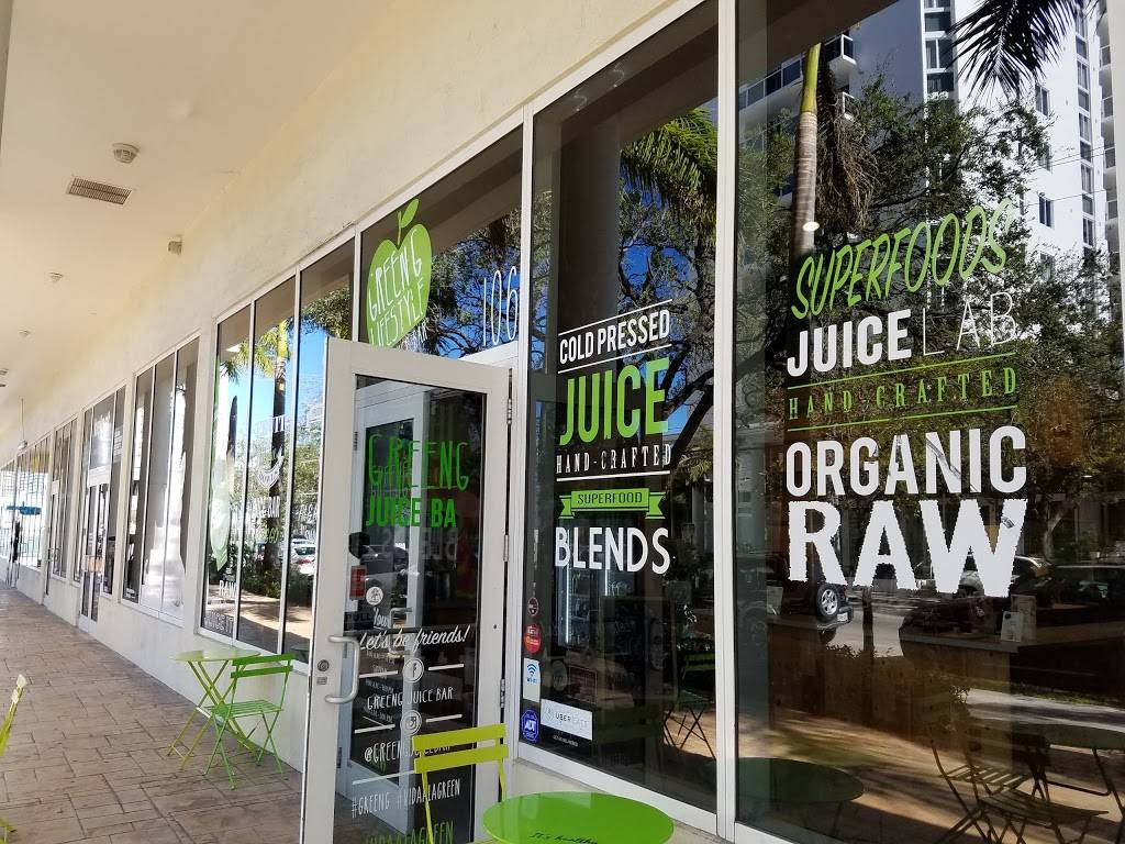 Green G Juice Bar 222 Ne 25th St 106 Miami Fl Usa