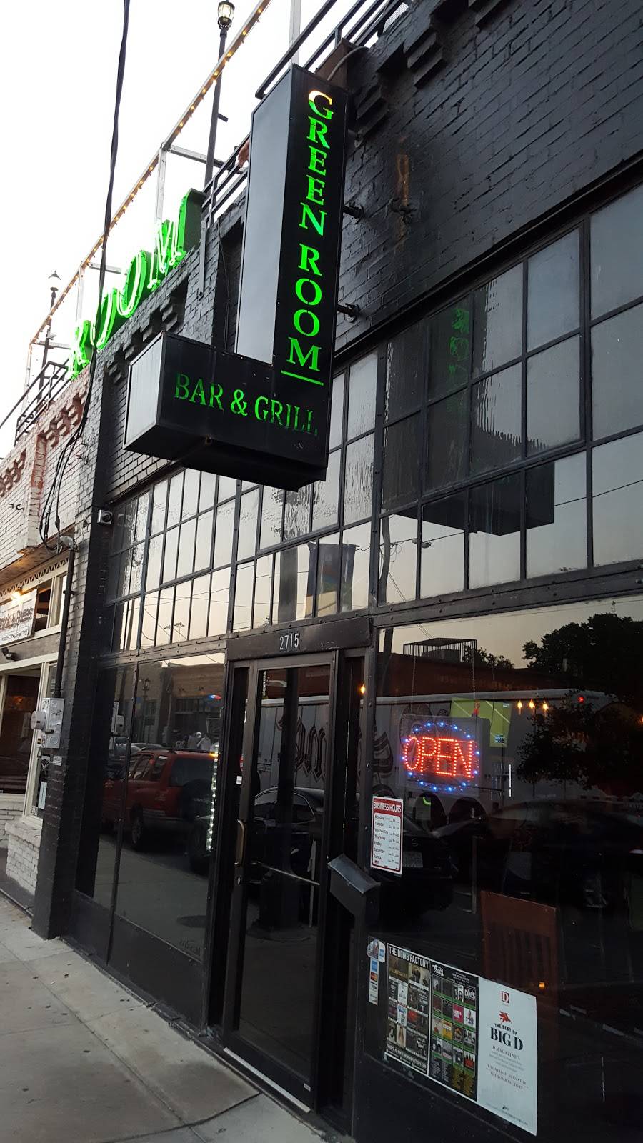 The Green Room Night Club 2715 Elm St Dallas Tx 75226 Usa