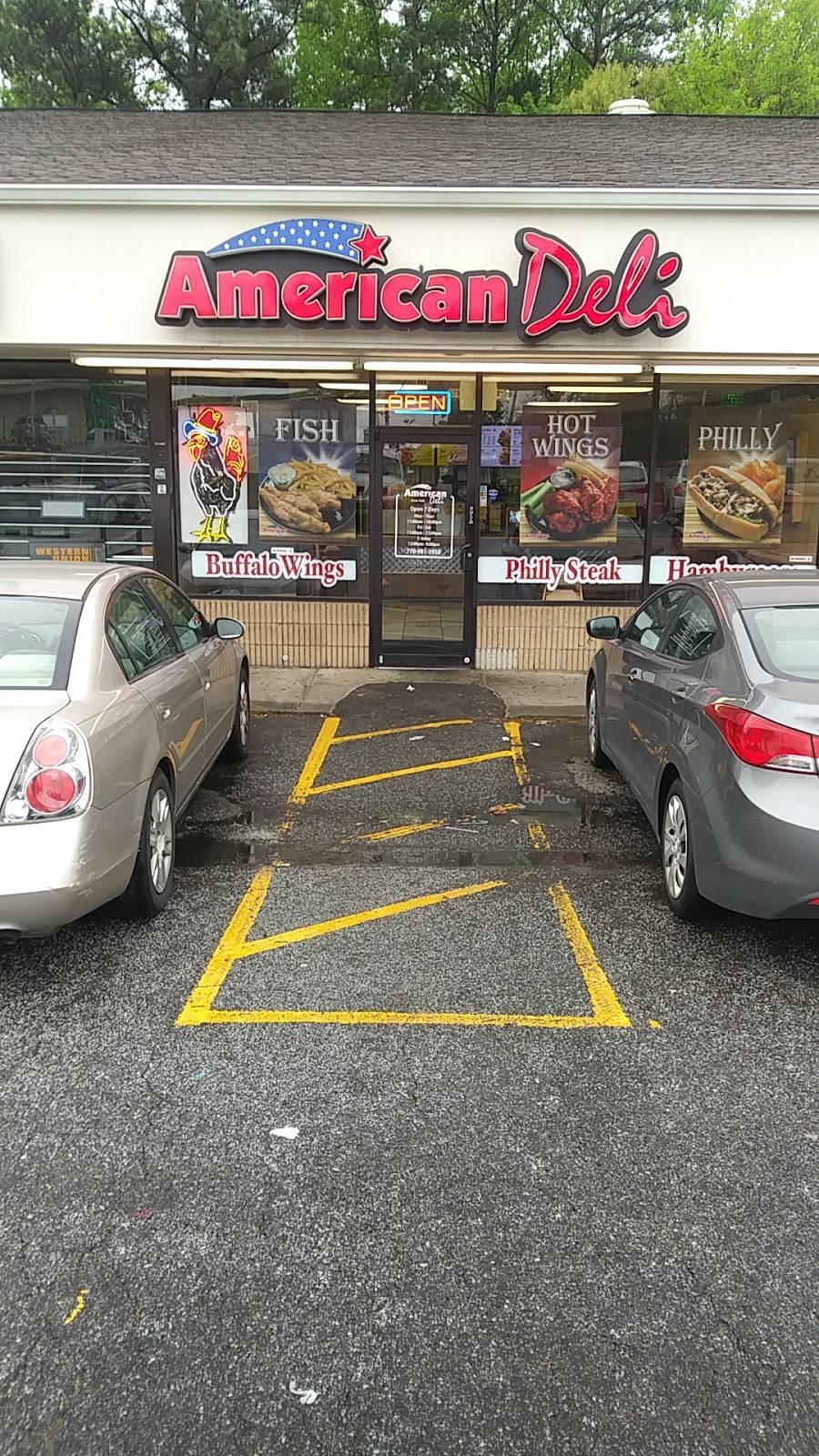American Deli Meal takeaway 2984 Panola Rd 300, Lithonia, GA 30038