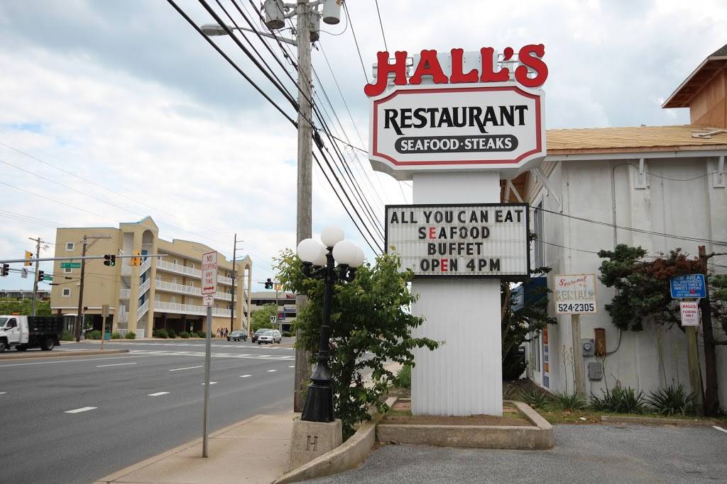 Hall's Restaurant | 5909 Coastal Hwy, Ocean City, MD 21842, USA