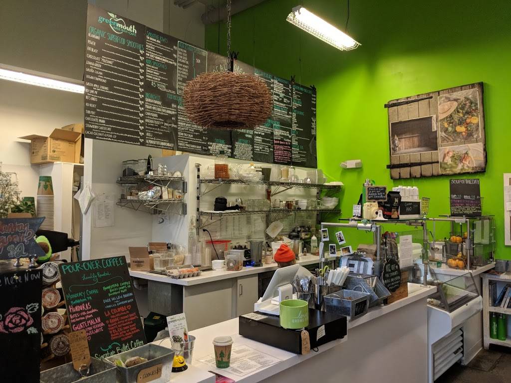 Greenmouth Juice Bar + Cafe - Allentown | cafe | 21 North 7th Street Located on the Artswalk pedestrian alleyway by Queen City BBQ, Allentown, PA 18101, USA | 6108108302 OR +1 610-810-8302
