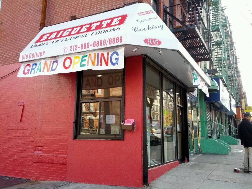 Saiguette | meal delivery | 935 Columbus Ave, New York, NY 10025, USA | 2128668886 OR +1 212-866-8886
