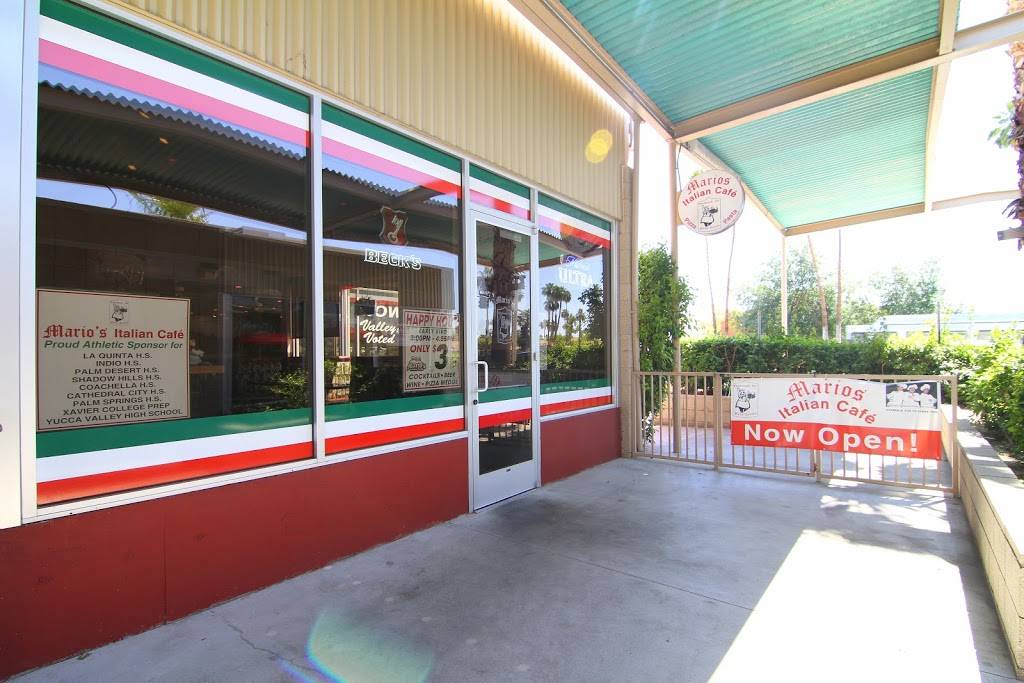 Mario's Italian Cafe 425 S Sunrise Way, Palm Springs, CA 92262, USA