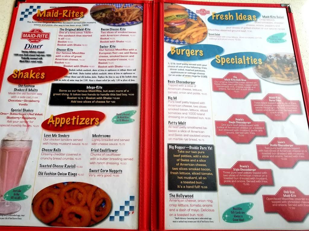 Maid Rite | restaurant | 5108 Jersey Ridge Rd, Davenport, IA 52807, USA | 5633552623 OR +1 563-355-2623