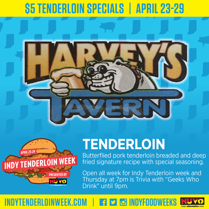 Harveys Tavern | restaurant | 614 Main St, Beech Grove, IN 46107, USA | 3175919026 OR +1 317-591-9026