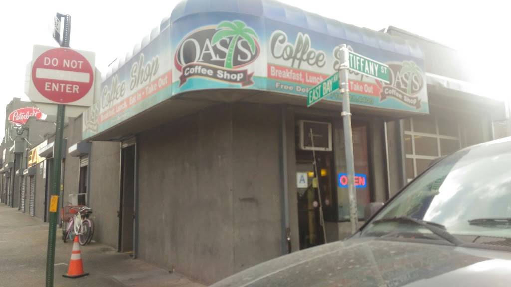 Oasis Coffee Shop | restaurant | 390 Tiffany St, Bronx, NY 10474, USA | 7183284400 OR +1 718-328-4400