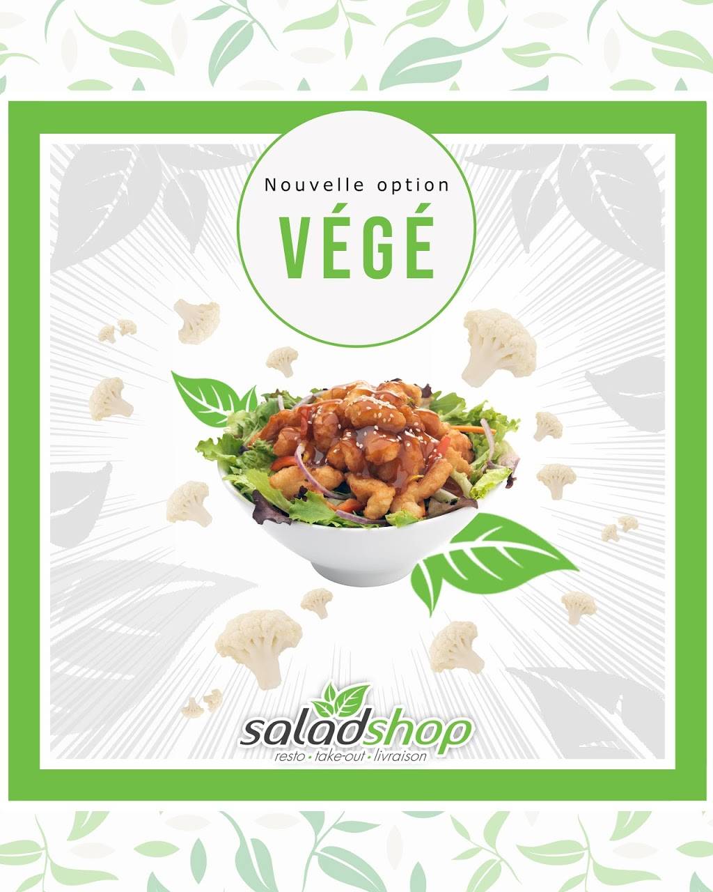 SaladShop | restaurant | 2360 Ch Ste-Foy, Québec, QC G1V 4H2, Canada | 4187802222 OR +1 418-780-2222
