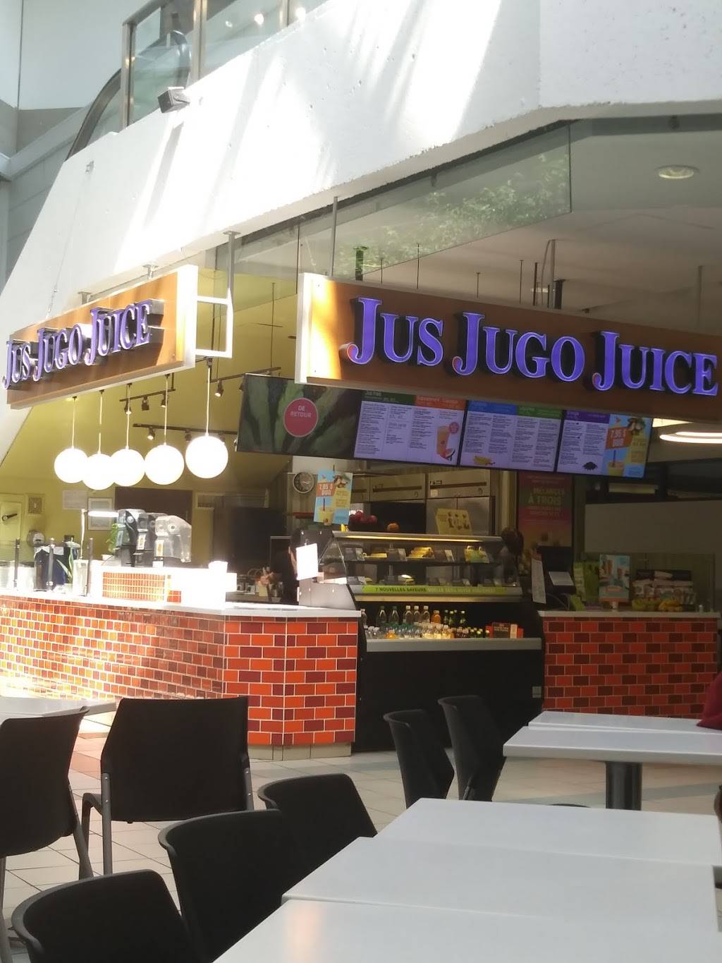 Jugo Juice | restaurant | Kiosque #01110, Place Du Centre, 200 Prom. du Portage, Gatineau, QC J8X 4B7, Canada | 8197705846 OR +1 819-770-5846