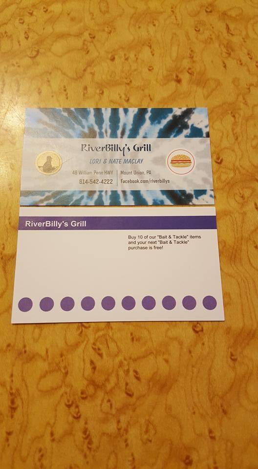 Riverbillys Grill | restaurant | 11979 William Penn Hwy, Huntingdon, PA 16652, USA | 8146417474 OR +1 814-641-7474