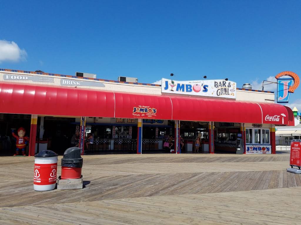 Jimbos Bar and Grill | restaurant | 715 Boardwalk, Seaside Heights, NJ 08751, USA | 7328308200 OR +1 732-830-8200