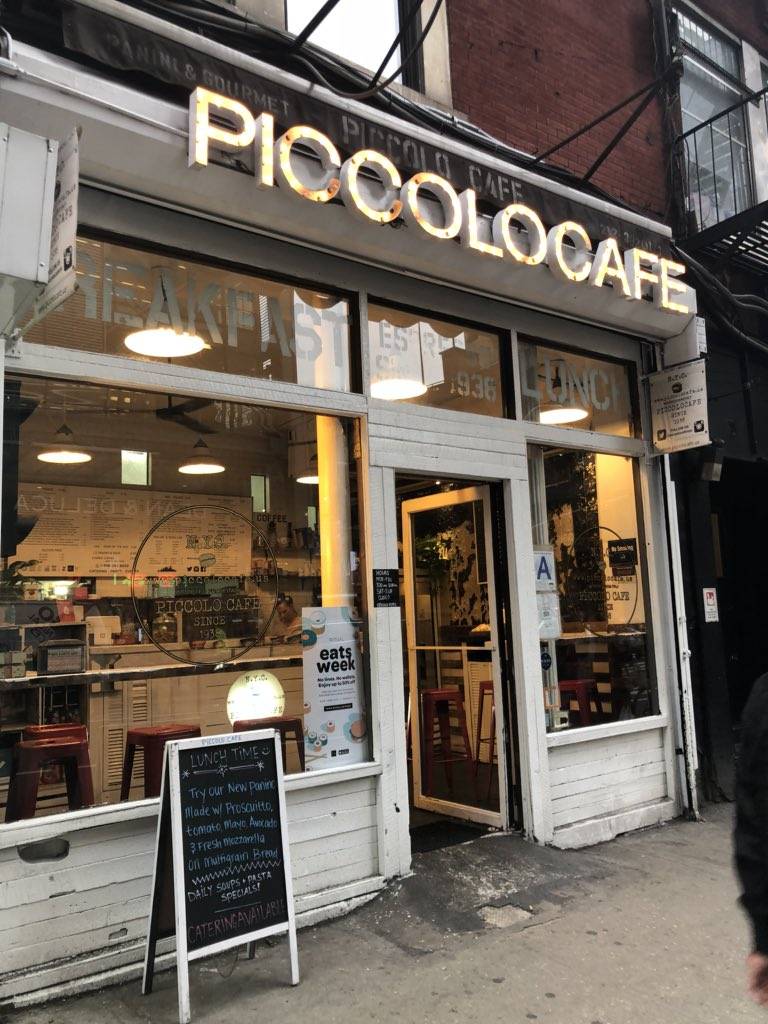 Piccolo Cafe | cafe | 274 W 40th St, New York, NY 10018, USA | 2123020143 OR +1 212-302-0143