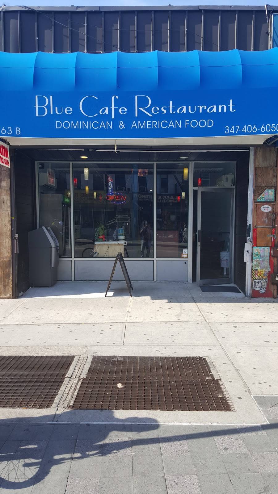 Blue Cafe | restaurant | 1563 Fulton St, Brooklyn, NY 11216, USA | 3474066050 OR +1 347-406-6050