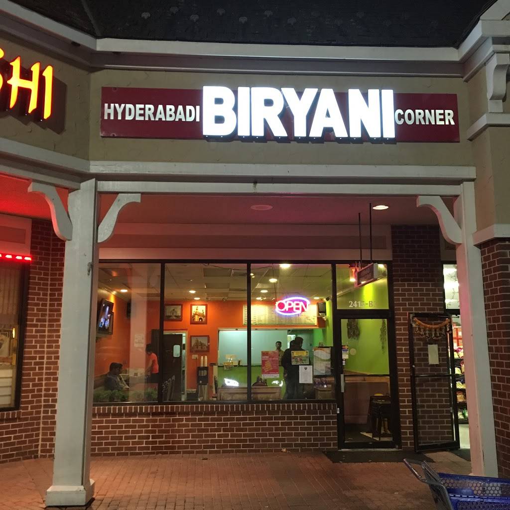 Hyderabadi Biryani Corner | meal takeaway | 2415 Centreville Rd, Herndon, VA 20171, USA | 7037933940 OR +1 703-793-3940