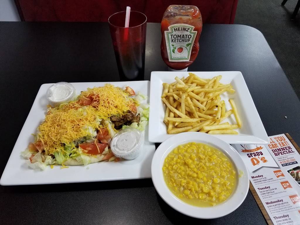 Crazy Ds | restaurant | 13550 US-231, Remington, IN 47977, USA | 2192612392 OR +1 219-261-2392