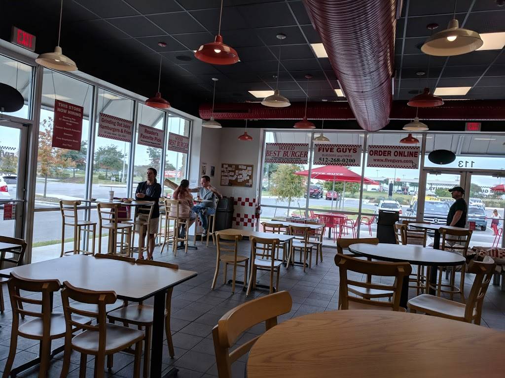 Five Guys | meal takeaway | 151 Evans Drive, Kyle, TX 78640, USA | 5122680200 OR +1 512-268-0200
