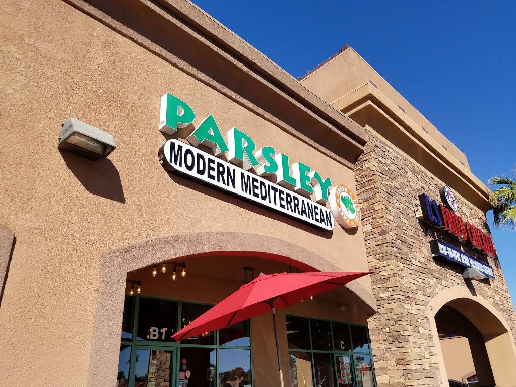 Parsley Modern Mediterranean Restaurant 6420 S Pecos Rd, Las Vegas