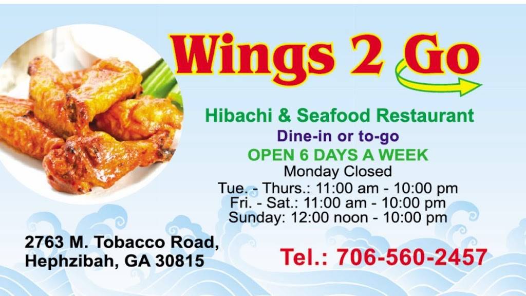 Wings 2 Go 2763 Tobacco Rd, Hephzibah, GA 30815, USA