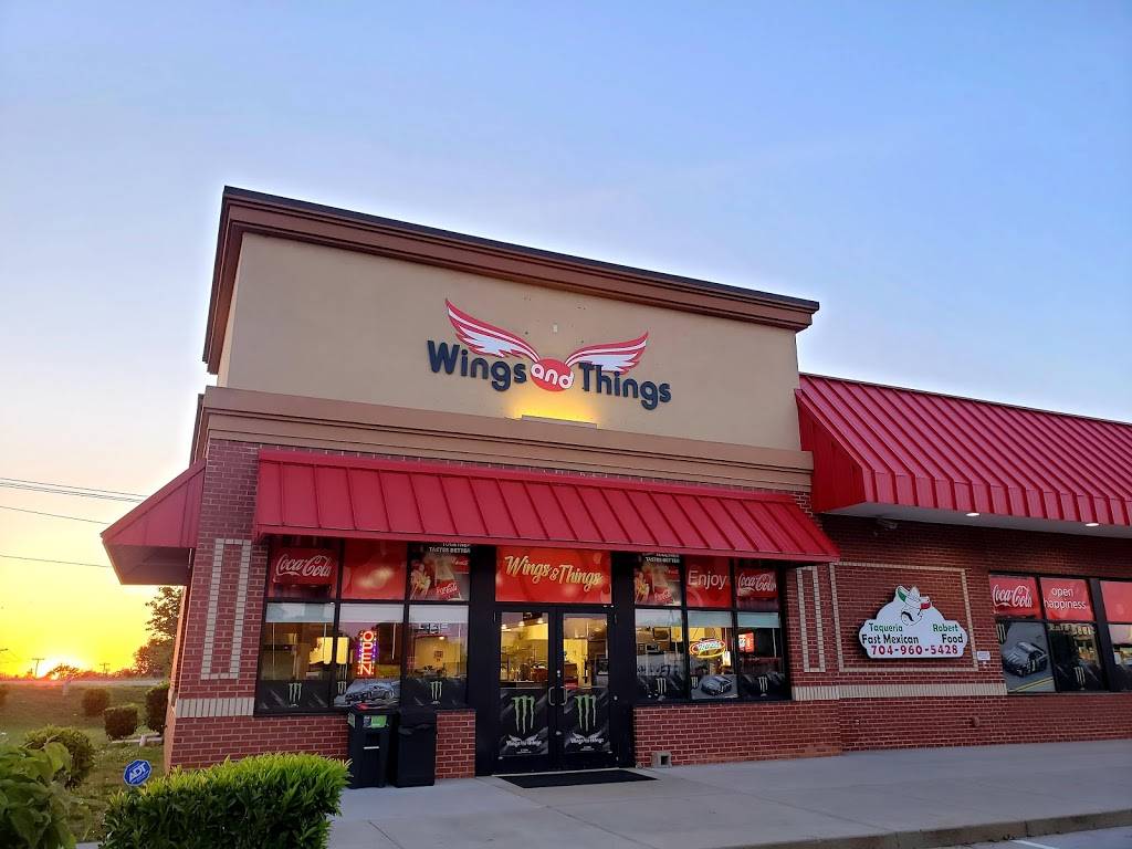 Wings and Things | restaurant | 450 Pitts School Rd NW, Concord, NC 28027, USA | 7047879874 OR +1 704-787-9874