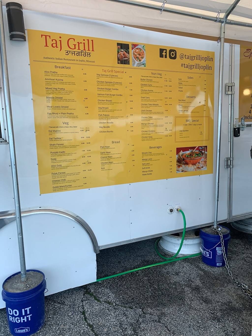 Taj Grill | restaurant | 4538 MO-43, Joplin, MO 64804, USA | 4176598876 OR +1 417-659-8876