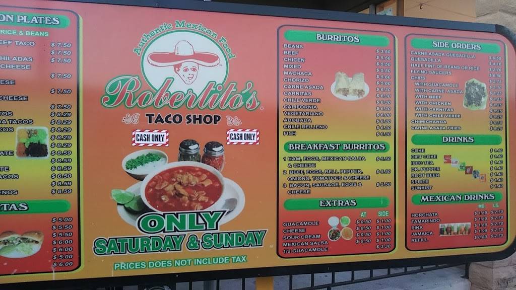 Robertitos Mexican Food | restaurant | 1382 S Mission Rd, Fallbrook, CA 92028, USA | 7607319336 OR +1 760-731-9336