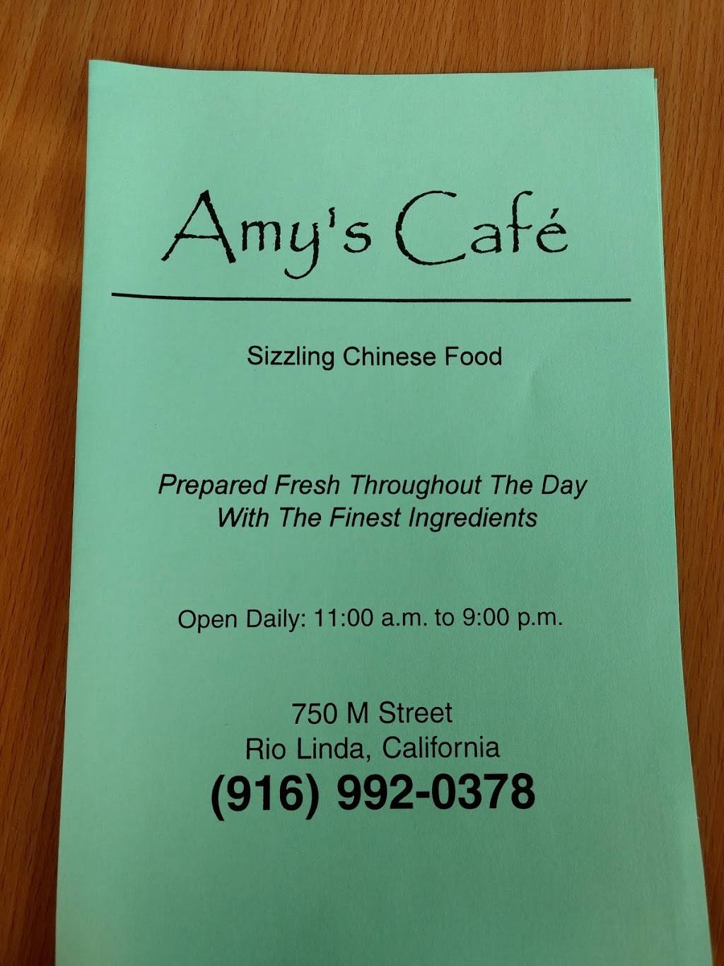 Amy S Cafe Restaurant 750 M St Rio Linda Ca Usa