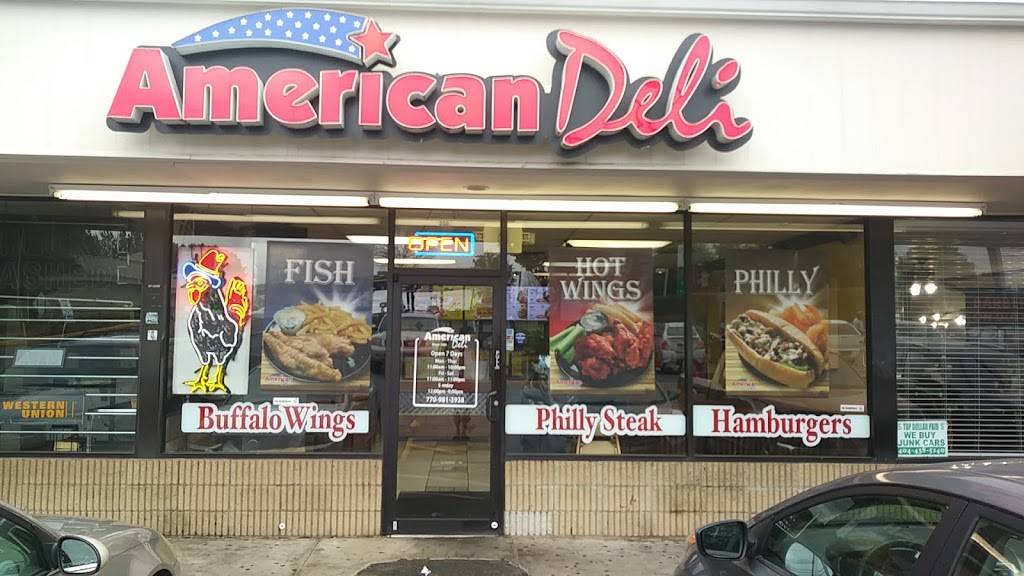 American Deli Meal takeaway 2984 Panola Rd 300, Lithonia, GA 30038
