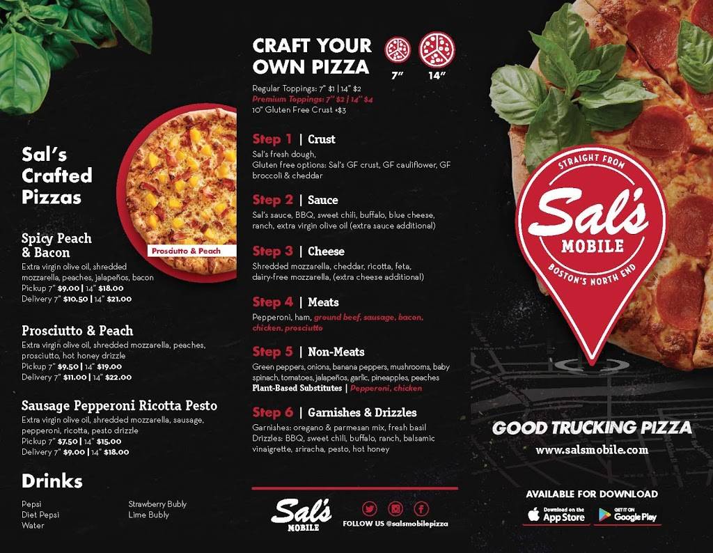 Sals Mobile | meal delivery | 165 Thorndike St, Lowell, MA 01852, USA | 9783150244 OR +1 978-315-0244