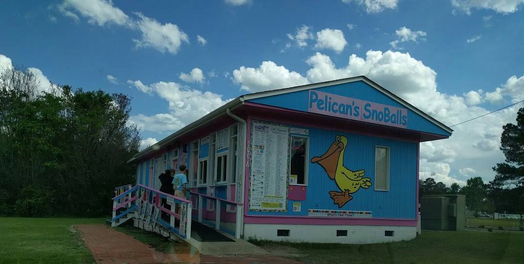 Pelicans Snoballs of Goldsboro NC | restaurant | 506 N Berkeley Blvd, Goldsboro, NC 27534, USA | 2522307837 OR +1 252-230-7837