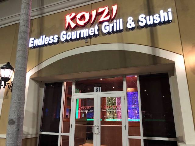 Koizi Endless Gourmet Grill And Sushi 10233 Okeechobee Blvd B1 Royal Palm Beach Fl 33411 Usa