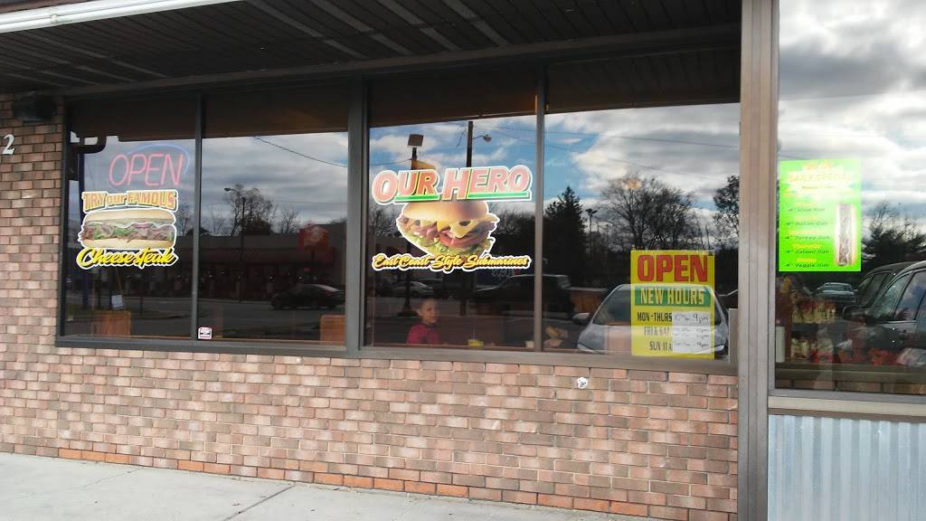 Our Hero Subs and Burgers | restaurant | 1802 E Main St, Springfield, OH 45503, USA | 9377175421 OR +1 937-717-5421
