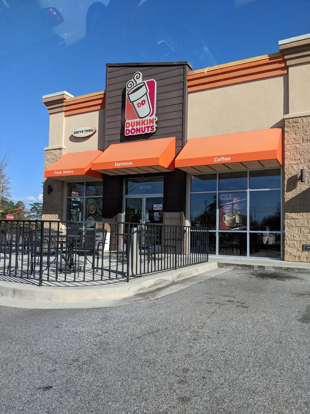 Dunkin | bakery | 3668 Wheeler Rd Ste A, Augusta, GA 30909, USA | 7069229555 OR +1 706-922-9555